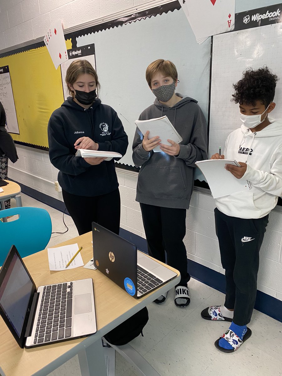 MrsEtense's tweet photo. ESMS HQI Live Day#2- Itโs all about the agency! T moves support building of S agency in real-life. How do we get unstuck? Wow! #HQI #agency #learningtogether #intentionalmoves @KAstroskyESMS @MrsCEastShore @donato_piselli @MrsSTEMilford @tjnobili https://t.co/k1GaBC8PDX