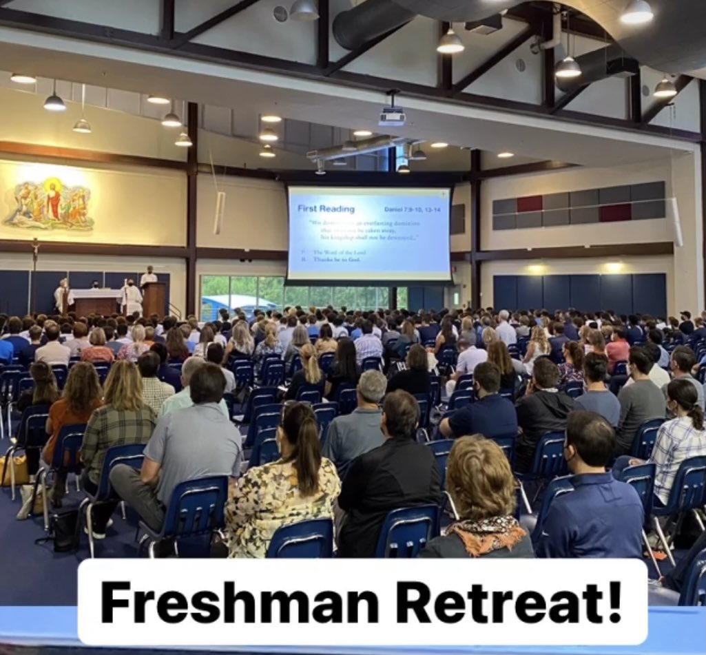 JesuitFreshmen's tweet photo. More from today’s retreat… https://t.co/mNunL2IAK8