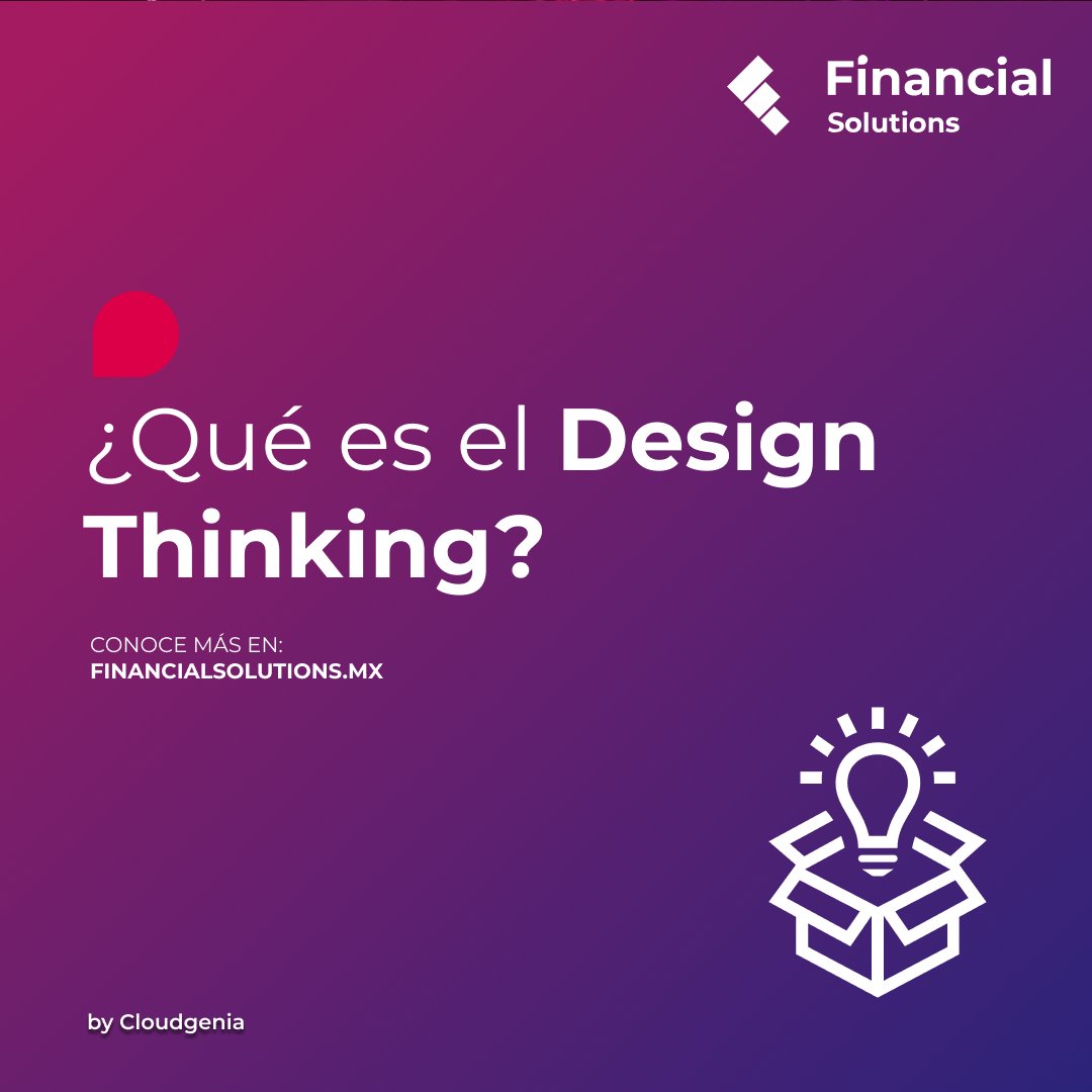 fin_sol_'s tweet photo. Si estás buscando un método para generar ideas innovadoras, centrar tu desarrollo en las necesidades del usuario y unir aún más a tu equipo, te presentamos el #DesignThinking 👀 👉🏼
#FSTeam #FinancialSolutions https://t.co/qrnjSXJX4y