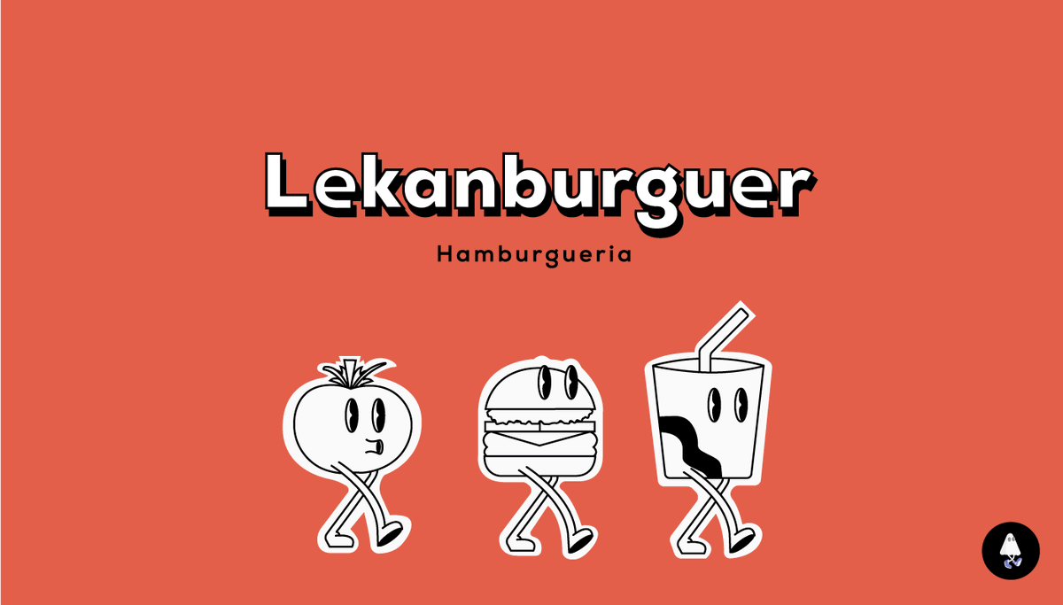 bulabdesign's tweet photo. A Lekanburguer é uma hamburgueria com hambúrgueres tradicionais e produtos orgânicos. Uma marca criativa, inovadora e autêntica, pensando nisso, a Bulab foi capaz de desenvolver uma identidade visual forte.
Veja mais detalhes em nosso portfolio do behance

https://t.co/Y3r9U3ylPM https://t.co/iO3vakNlZl