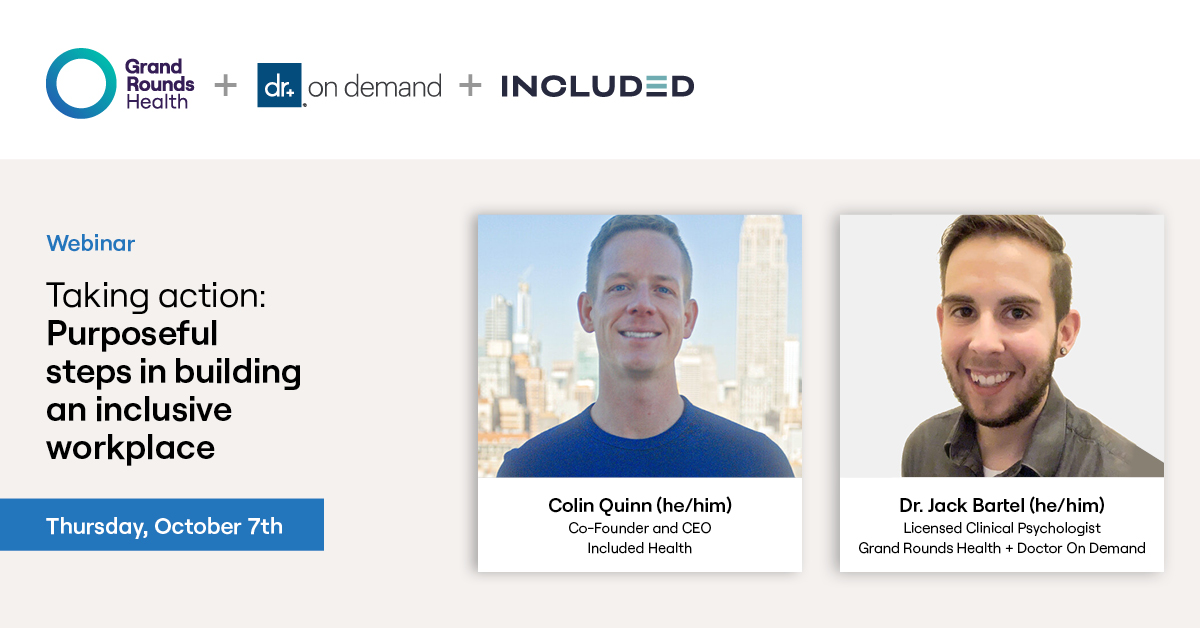 [Webinar] Join us for Taking Action: Purposeful Steps in Building an Inclusive Workplace on 10/7 to learn how employers can take concrete steps to support #LGBTQ+ employees and build an inclusive workplace. 

Register here: bit.ly/2WrL6Kg