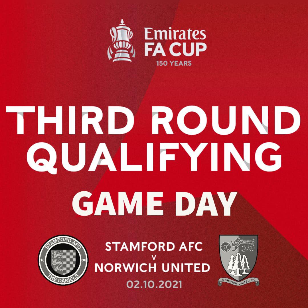 🅶🅰🅼🅴 🅳🅰🆈 

Its time to make more history as we take on <a href="/StamfordAFC1896/">Stamford AFC</a>

It's time to get to work.💪🏻👊🏻

See you #Planters soon. 

#WeAreNorwichUnited #UTP 💛💙
