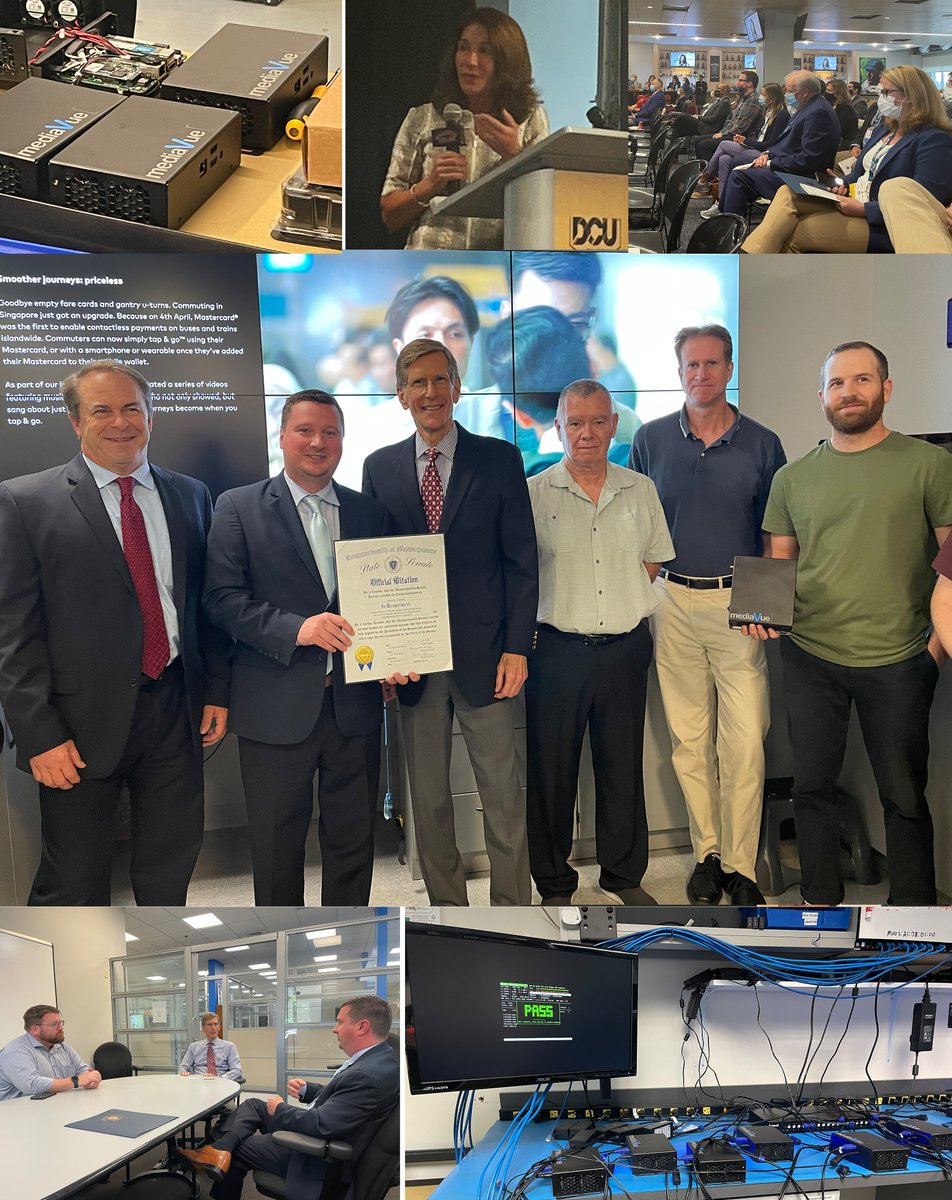 MediaVueSystems's tweet photo. MediaVue was one of a number of MA-based companies recognized at Polar Park in Worcester on Tues., Sept. 28th. The occasion was the 6th Annual Manufacturing Awards, presided over by Lt. Governor Karyn Polito. Our thanks to State Senator Patrick O'Connor for nominating us! https://t.co/eXiiB3NevE