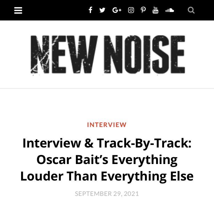 oscarbaitchi's tweet photo. @thasoundblog let me talk a little about the band and do a deep dive on the record for @NewNoiseMags. LINK IN BIO.

EVERYTHING LOUDER THAN EVERYTHING ELSE DROPS FRIDAY VIA @LilElephantLive FOOLS! https://t.co/WLppUCSkGN