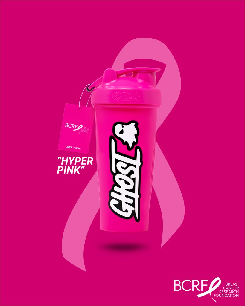 GHOST on X: We're dropping the limited edition GHOST® Logo Shaker “HYPER  PINK” in honor of Breast Cancer Awareness Month. As always, we're proud to  support such an awesome cause and drop