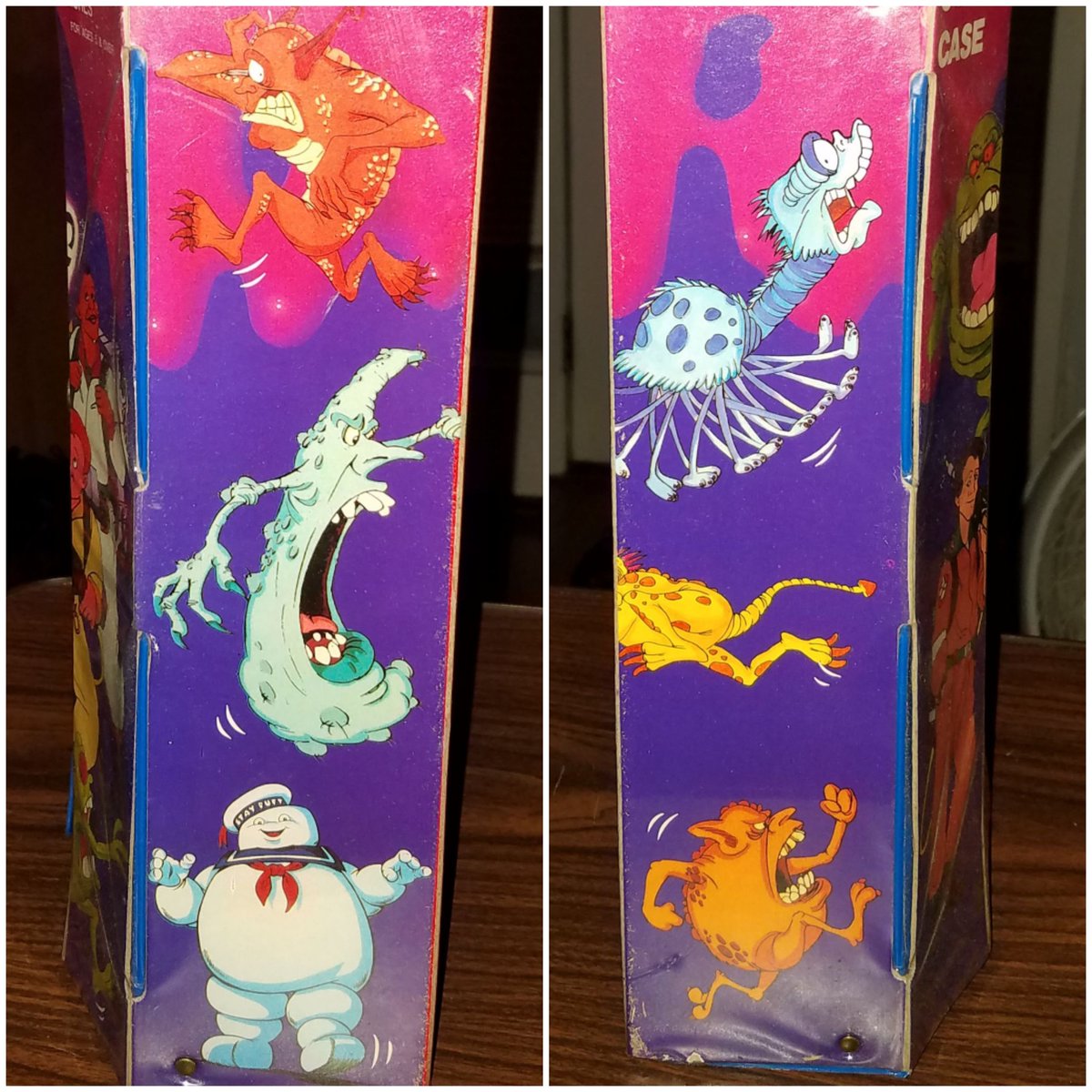 AddictedHe's tweet photo. Here's one of my favorite items, it's The Real Ghostbusters collectors case from 1988 and I love it.🤘👻🚫 Somebody getting in the Halloween spirit.👍😉 #80s #CollectorsCase #TheRealGhostbusters #WhoYouGonnaCall #IAintAfraidOfNoGhost #BustinMakesMeFeelGood https://t.co/hUjcgg8cFP