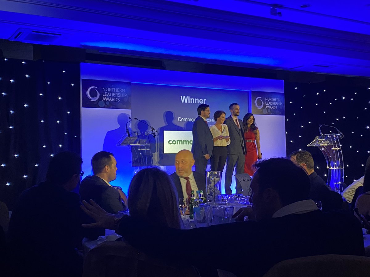 Congratulations to @CommonPurpose who won the award for Best Leadership Programme - we feel honoured to have been shortlisted in such great company. #NLA21 #Leadershipawards #Yorkshire @BusinessDesk_NW @BusinessDesk_YK