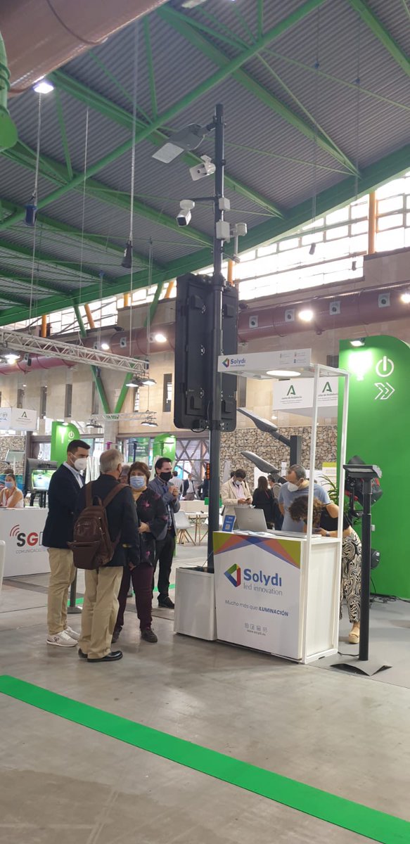 DatLightLifi's tweet photo. No deje de visitarnos en Stand de nuestro socio @Solydi de @smartcityclust ¡Gracias! #innovacion #LED #iluminacion #LifiSolutions @Malaga @ptamalaga @fycma https://t.co/tTzdlf73Ov