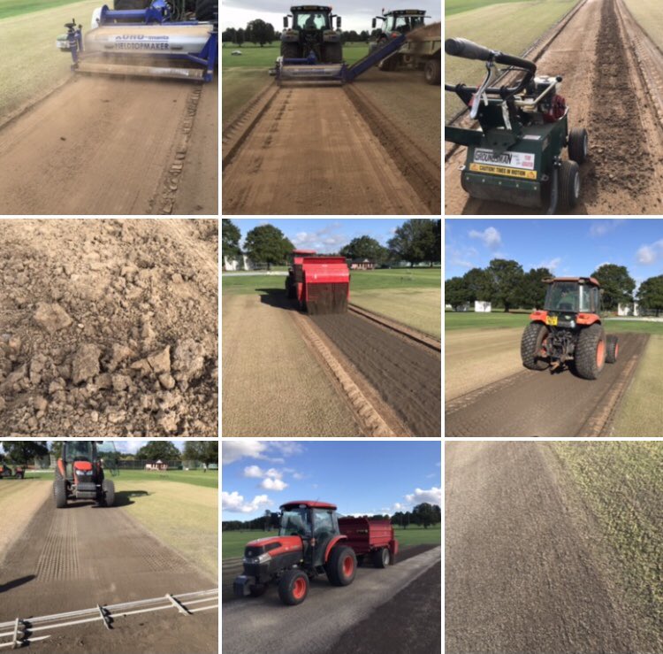 Richard Ayling (@r_ayling) on Twitter photo A busy day at <a href="/MTSCricket/">MTS Cricket</a> removed a wicket with help from <a href="/ATBone10/">ATB</a> <a href="/CampeyTurfCare/">Campey™ Turf Care Systems</a> 50 mm of the wicket then down the middle to 125mm deep. Break up the bottom <a href="/RTMACHINERYLTD/">RT Machinery Ltd</a> then fill with <a href="/SurreyLoams/">Surrey Loams</a> 125 compact down, seed & dress. Last of the 11 squares finished as well😀🍻 A busy day at <a href="/MTSCricket/">MTS Cricket</a> removed a wicket with help from <a href="/ATBone10/">ATB</a> <a href="/CampeyTurfCare/">Campey™ Turf Care Systems</a> 50 mm of the wicket then down the middle to 125mm deep. Break up the bottom <a href="/RTMACHINERYLTD/">RT Machinery Ltd</a> then fill with <a href="/SurreyLoams/">Surrey Loams</a> 125 compact down, seed & dress. Last of the 11 squares finished as well😀🍻