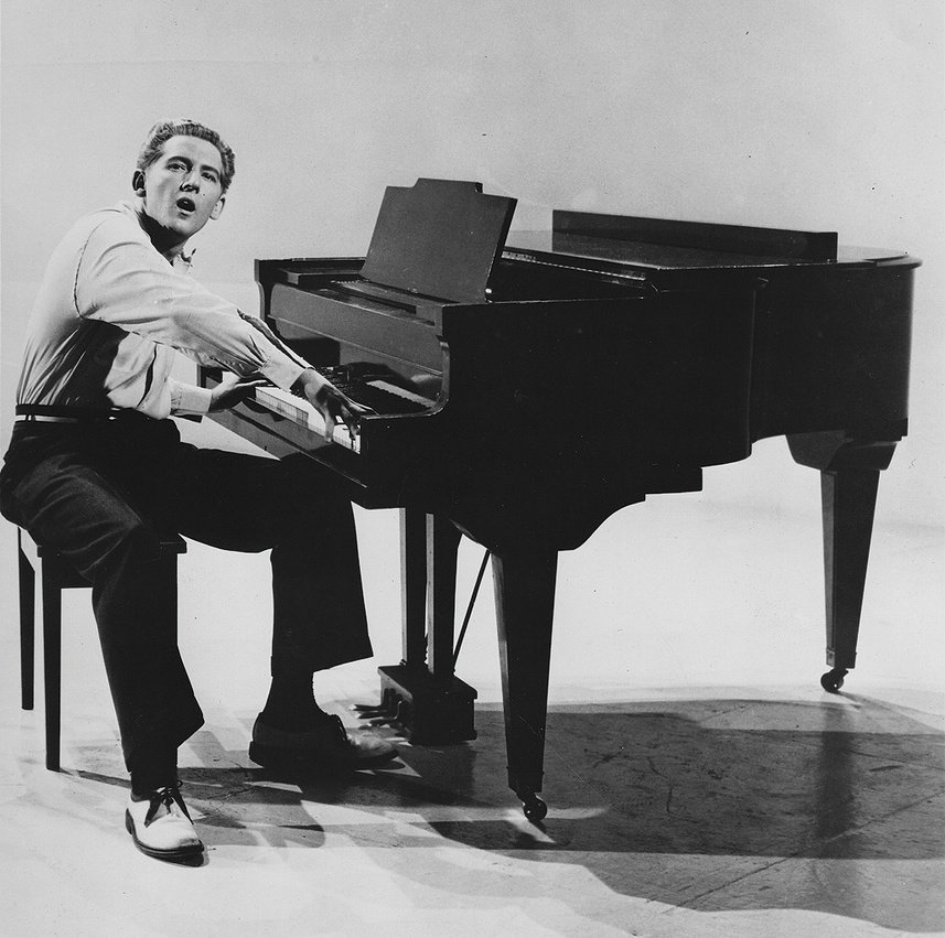 Jerry lee lewis, one of my biggest idols when it comes to my music Currently, Happy Birthday killer   