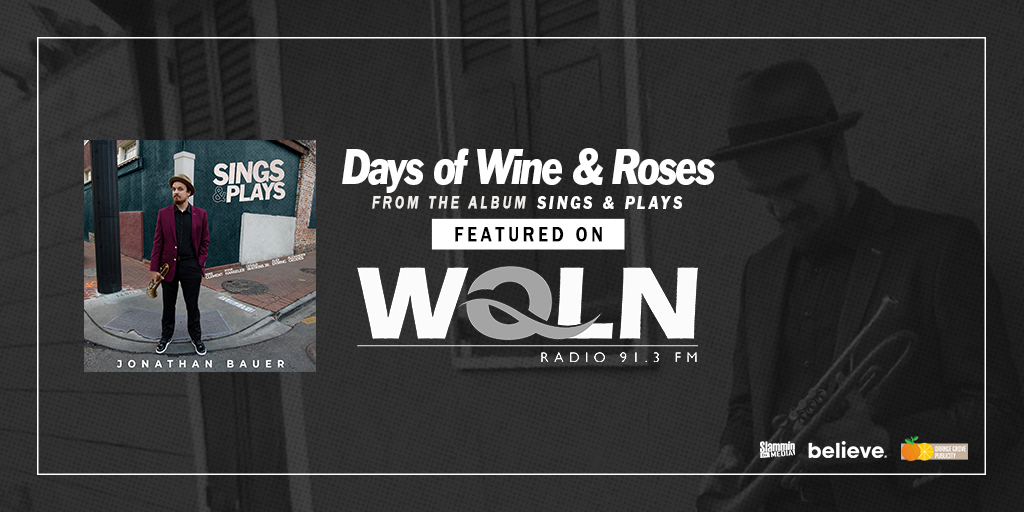 Thank you so much @WQLN for featuring "Days of Wine &amp; Roses” on your station! Thank you so much for all this support 🙏🏻🙌🏻
Listen to the full album here!🎶 ▶ fanlink.to/jbsap

#trumpet #nola #singsandplays #music #newmusic #jazz <a href="/slamminmusic/">Slammin Media Inc.</a> #jazzmusic <a href="/OGPublicity/">Orange Grove</a>