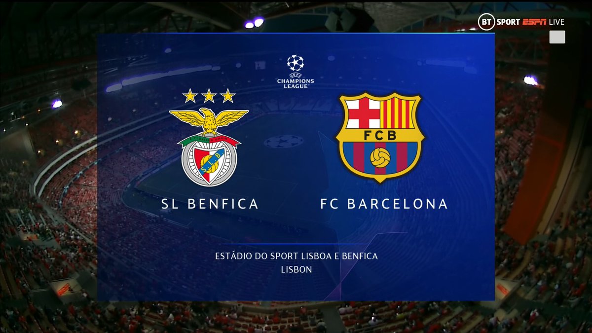 Benfica vs Barcelona