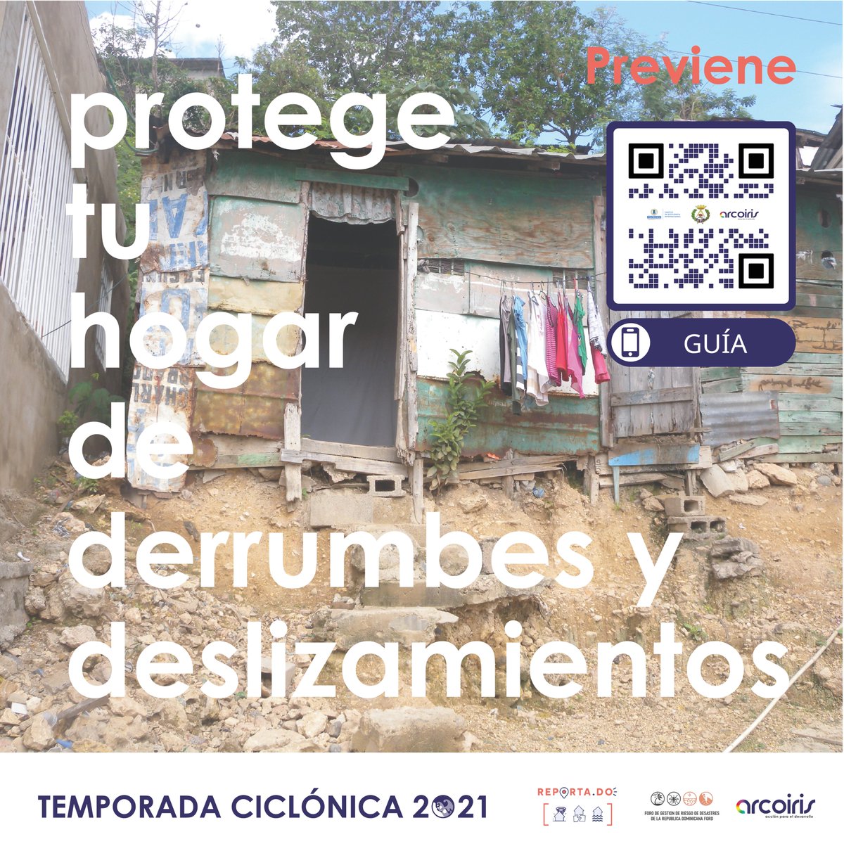ana_m_m's tweet photo. REDUCIR FACTORES DE RIESGO HACE LA DIFERENCIA.
CAMPAÑA DEL FORO DE GESTIÓN DE RIESGOS DE REPÚBLICA DOMINICANA. 
!APOYA CON LA DIFUSIÓN !
!SEAMOS AGENTES ACTIVOS DEL DESARROLLO!
#forogestionderiesgosrd #campaña #Temporadaciclónica2021  #vulnerabilidades https://t.co/UT73MOW8E8