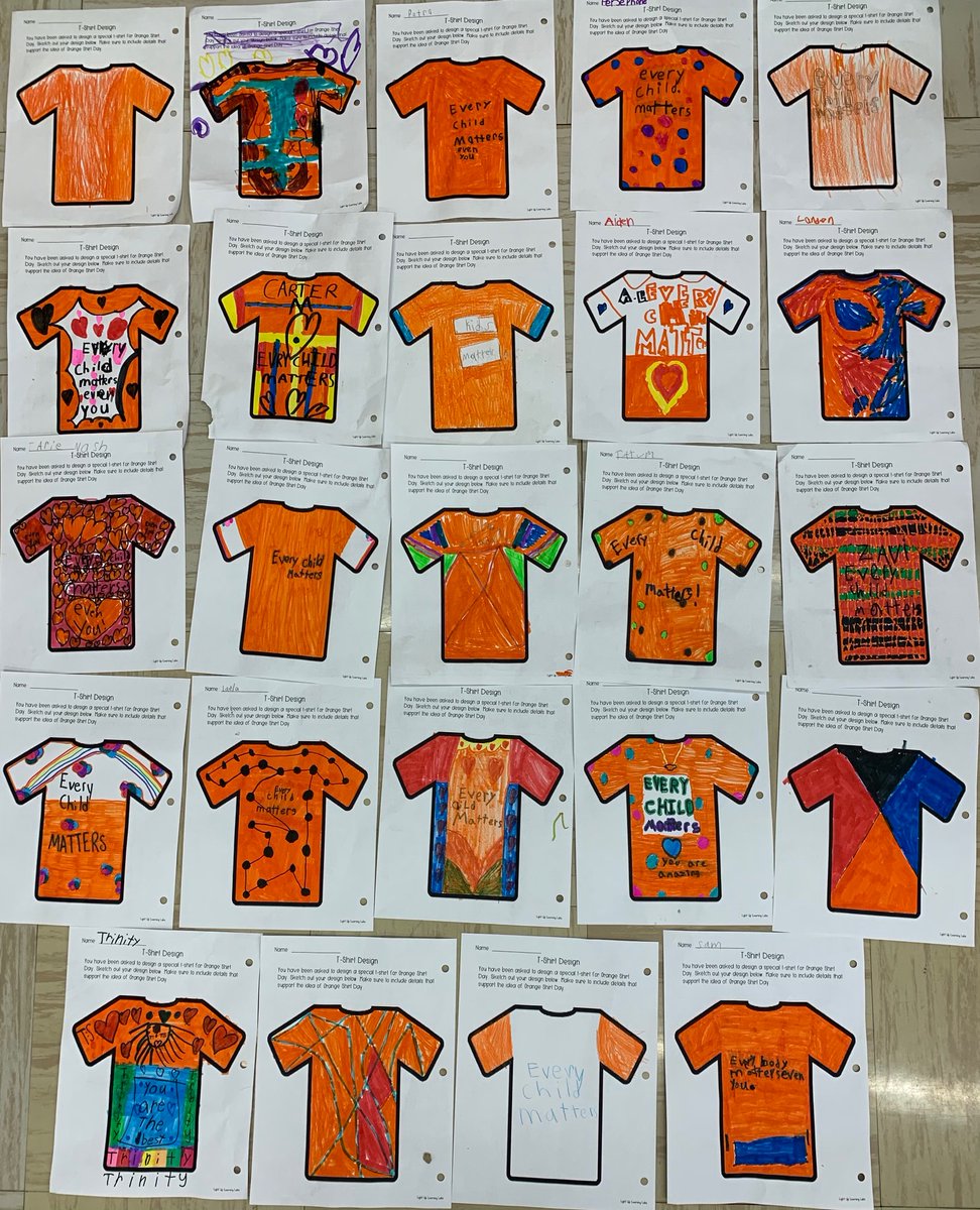 Orange Shirt Day at PVS.  #TruthandReconciliationDay