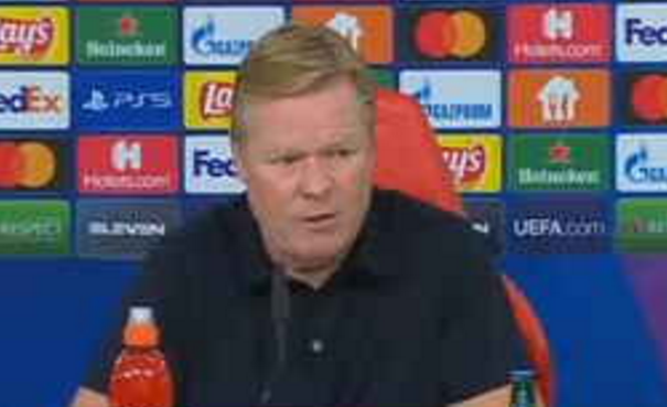 elchiringuitotv's tweet photo. 🔴🎙️KOEMAN: "Estoy CANSADO de REPETIR siempre LO MISMO. No digo que yo no soy el CULPABLE, pero hay que EXIGIRLE TAMBIÉN a los JUGADORES"

¡Vente a las 0:00h a #ElChiringuitoDeMega! https://t.co/hYDdoflDrO