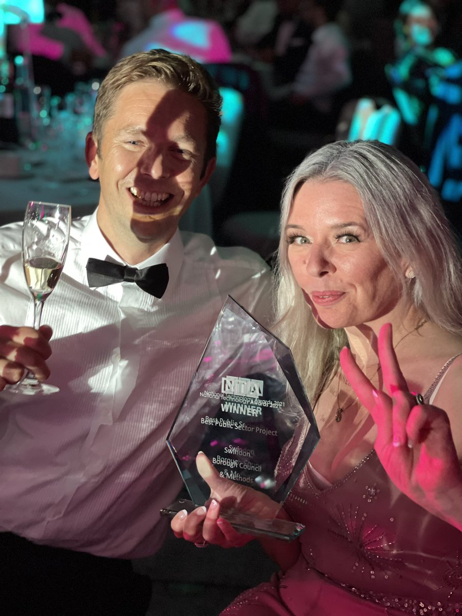 MethodsDigital's tweet image. And the winner is… Swindon Borough Council #ntawards congratulations to an amazing and dedicated team