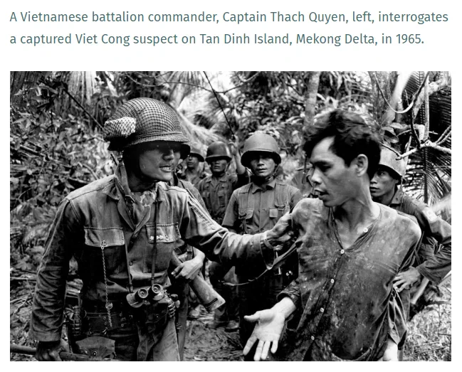 No one involved in this video cares about the atrocities of the Vietnam war and it shows. Here's the context for the rest of the photos. They don't deserve to used as filler for some fearmongering political ad. 