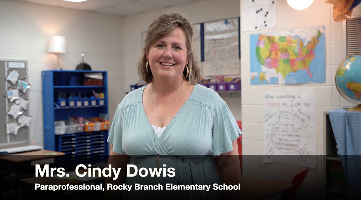 OconeeCoSchools's tweet image. Happy Monday! Check out our latest "Meet Me Monday" feature as we spotlight @RBESRockets parapro Cindy Dowis. Her personal and professional story is one you don't want to miss! #RocketsWay ❤️🚀 View it here: oconeeschools.org/meetmedowis