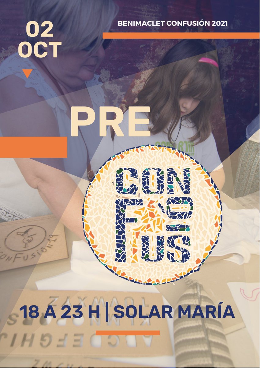 Tota l’informació està ací👇🏼

fb.me/e/R7q9OhTS

#conFusión2021
