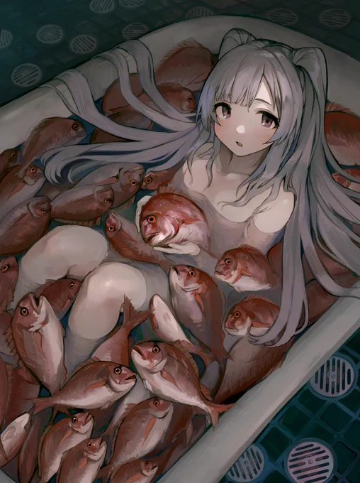 浴・槽・淑・魚 