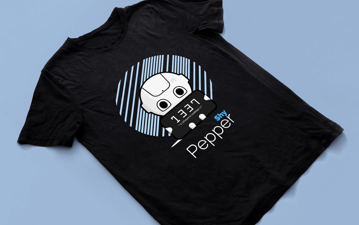 azertfx's tweet photo. Shy @PepperTheRobot https://t.co/gGFj47HAvm