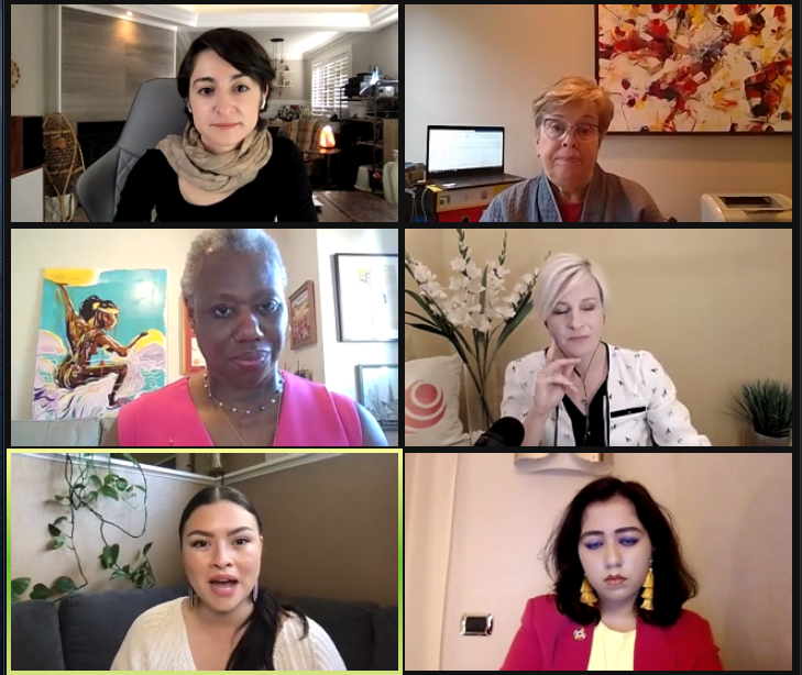 Pembina's tweet photo. @ThatHeatherC @GLOBE_Series "When we're doing engagement, are we hearing people or are we actually listening?" asks @j_rdynburnouf.

She says listening and putting what is heard into action will empower people to engage more with the #EnergyTransition. https://t.co/9xqEfWuhVu