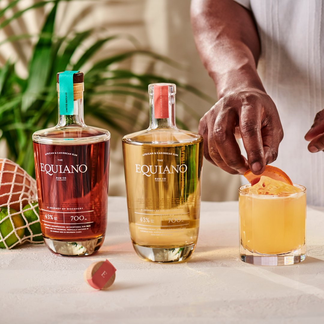 UKRumfest's tweet image. Multi-award winning #Equiano #Rum is the world's first African &amp;amp; Caribbean rum, taste it at #UKRumFest. Equiano Original is a limited-batch blend from Gray’s in Mauritius, and the world-renowned Barbadian distillery, Foursquare. Stand 10. #EquianoRum
