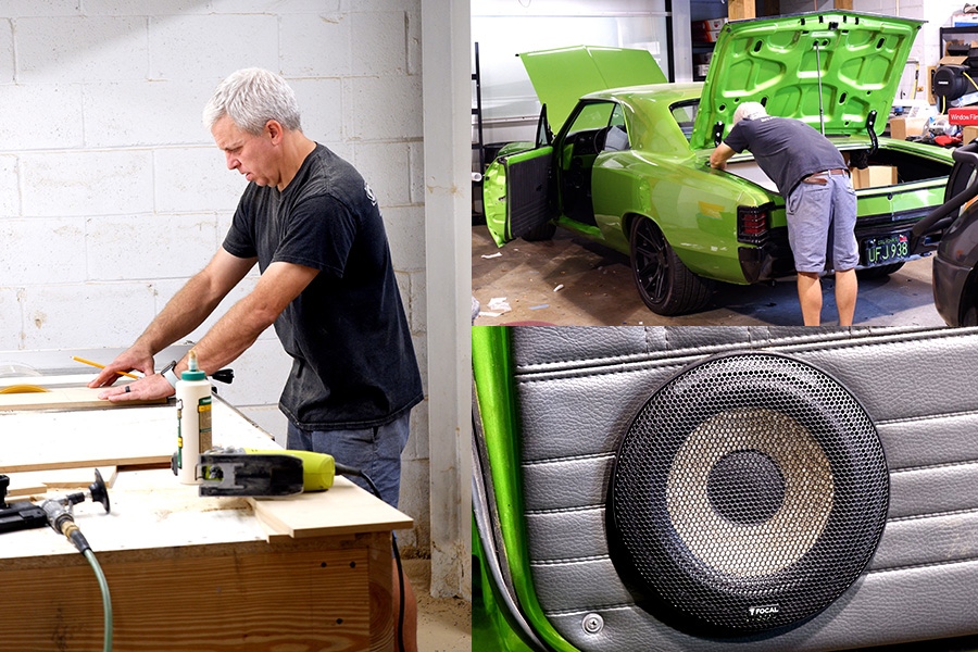 Freemans_Stereo's tweet photo. Measure twice, cut once. Here's Travis working on the custom trunk enclosure made of MDF wood in a 1967 Chevelle.

https://t.co/QiKowLoZfC

#freemanscarstereo #chevelle #chevychevelle #classiccars #classiccarsdaily #classiccarsofinstagram #classiccar #hotrod #67chevelle https://t.co/fI5P1ZeYqL