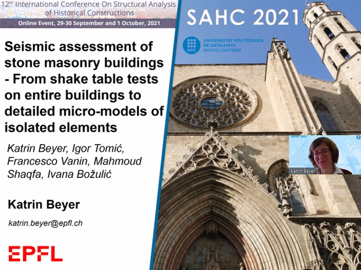 2020Sahc's tweet image. 🔹We&apos;ve just finished the first day of the #SAHC2021 conference. 

We thank the #keynote speakers for such interesting presentations 
@BldgResilient @B_Riveiro 

#SAHC2020 #conference #Day1 #seismicassessment  #fatigue #railwaybridges #laserscanning