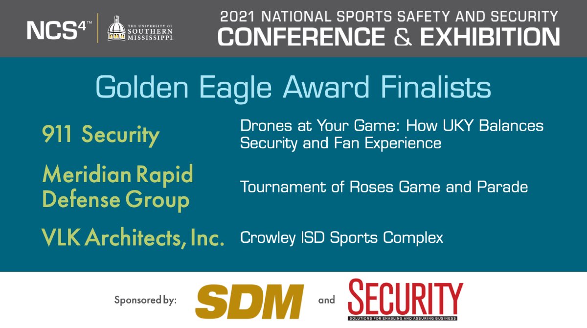 Finalists for the Golden Eagle Award were recently chosen by a team of subject matter experts to present their case studies on day one at the Annual Conference. The winner will be announced at the Awards Luncheon. Please join us: ncs4.usm.edu/conference/. <a href="/VLKArchitects/">VLK</a>