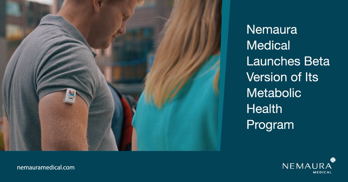 NemauraMedical's tweet photo. Nemaura Medical Launches Beta Version of Its Metabolic Health Program
https://t.co/eLDMH9Kg6L https://t.co/eesRwF7xx9