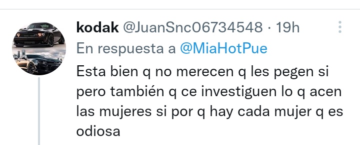 MiaHotPue's tweet photo. Tipos así no valen la pena... https://t.co/KH52F3GX0V