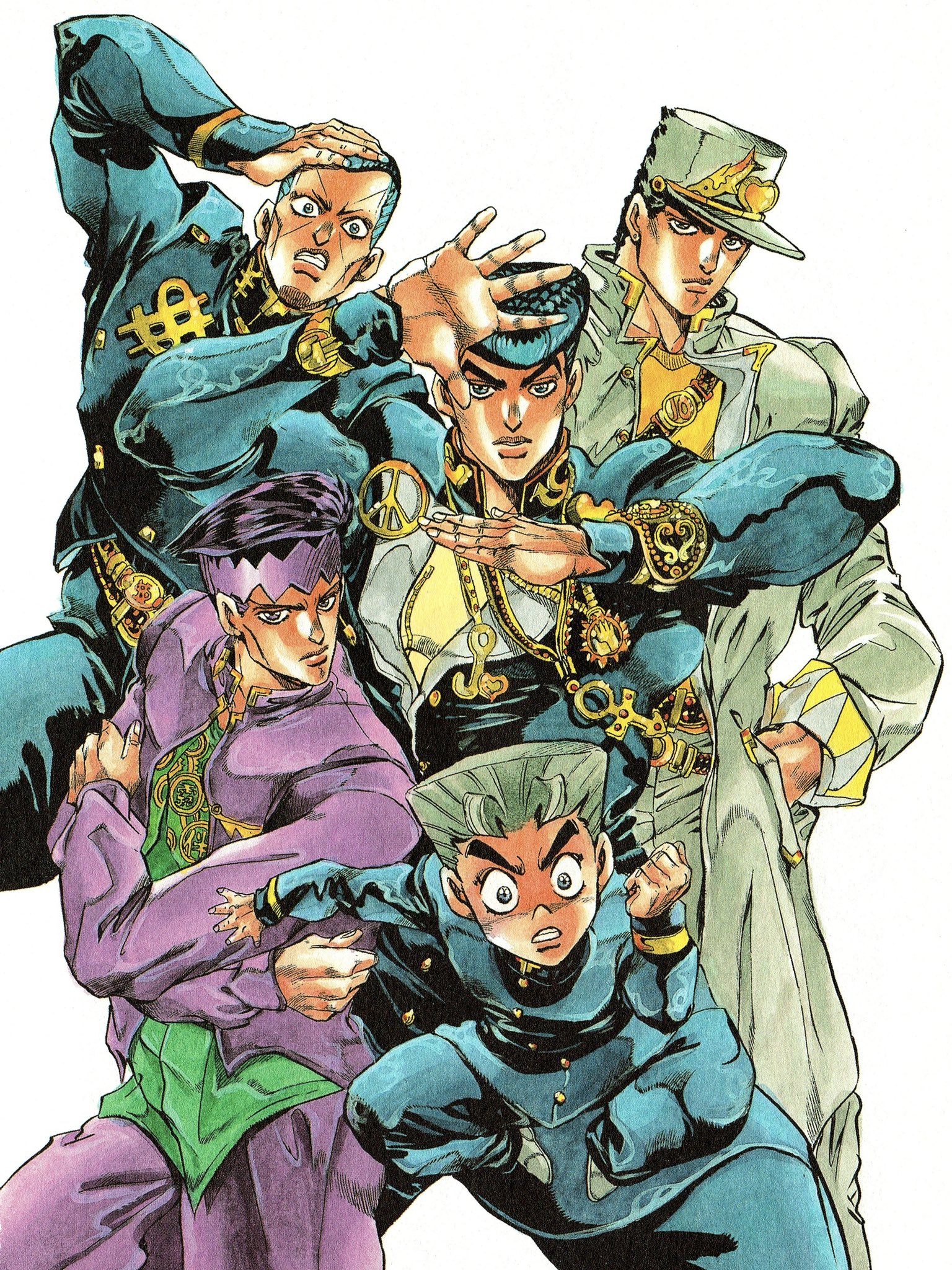 𝕍💤 on X: Nem fudendo que a jojo pose do Josuke é referência ao Cazuza   / X