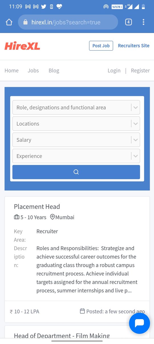 hirexl's tweet photo. #HiringAlert #HRJobs #EdtechJobs Looking for Placement Head for an edtech company in India. #BangaloreJobs #NCRJobs #edtech #EdtechJobs #ApplyNow #HireXL https://t.co/XY4SFnJKxd