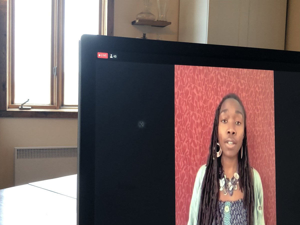 BrennanLowery2's tweet photo. Gut-wrenching performance by Shayna Jones of the #Blackandruralproject. Thank you for sharing your stories at #inclusiveeconomies2021 @CEDEC_QC @CRRF_FCRR https://t.co/D6fo3kDDjI