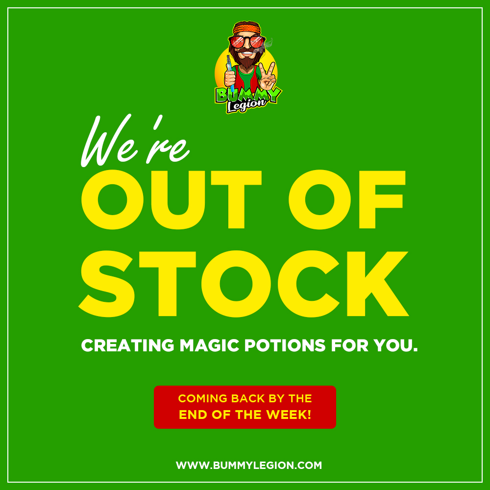 BummyLegion's tweet photo. Bummy Legion's Pack-A-Punch and Bummy Juice is out of stock currently.

We will be back soon with our amazing products.

Keep following to stay updated when we're back.

#bummylegion #packapunch #bummyjuice #outofstock #magicpotion #vapestore #vapejuice #ejuice #eliquids https://t.co/Q67YZSLuSn
