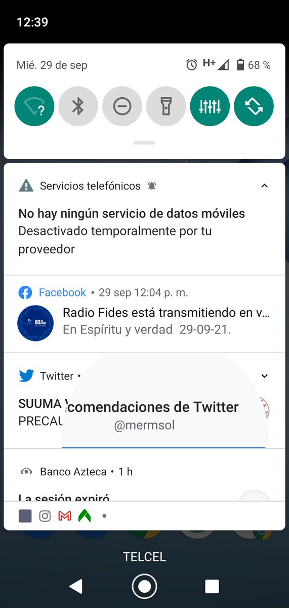 mermsol's tweet photo. Y Telcel deja caer la red https://t.co/5wFUY5McF5