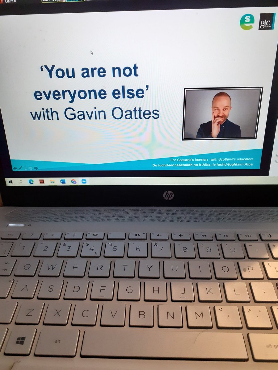 Miss_BeeASD's tweet photo. Cuppa, couch and computer at the ready for this session. @EducationScot @gavinoattes #ExcitedIsNotTheWord #YouAreNotEveryoneElse https://t.co/tq3UeLKkOJ