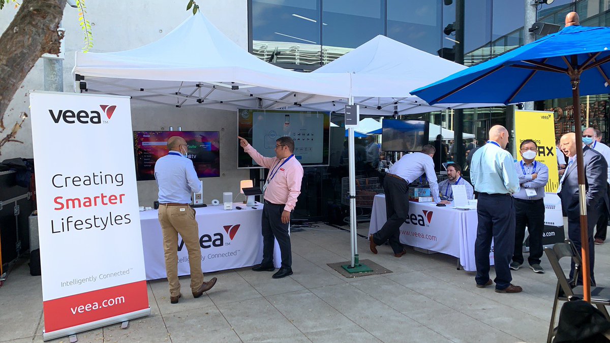 VeeaHQ's tweet photo. It’s a beautiful day here in San Diego at the Qualcomm Smart Cities Accelerate event! We’re excited to meet with the top leaders in all kinds of smart industries. #veea #veeahub #qualcomm #smartcitiesaccelerate #smarttechnology #innovation #io #iiot #collaboration #agtech https://t.co/P2lsIFKMDE