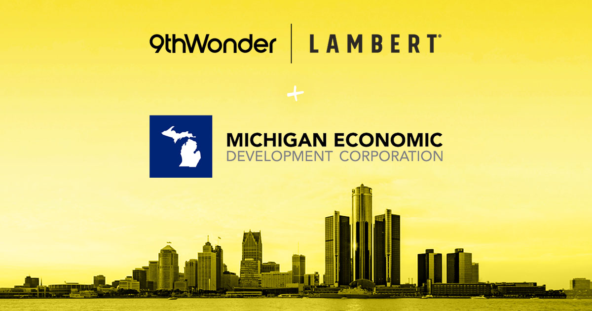 We are breaking out the Vernors to celebrate! @Lambertglobal / <a href="/9thwonderagency/">9thWonder Agency</a> has been named the Agency of Record for Business Marketing and Advertising for the <a href="/MEDC/">Michigan Economic Development Corporation</a>. Read more: bit.ly/3kTLPgQ 

#Michigan #puremichigan #MEDC #Lambert #9thWonder #advertising #marketing