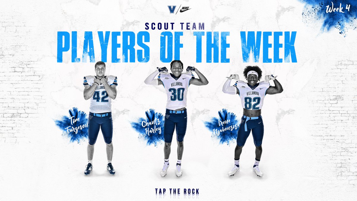 CONGRATS TO OUR SCOUT TEAM PLAYERS OF THE WEEK!!! 

Defense - <a href="/tfurgg/">Timothy Furgeson</a> 
Special Teams - <a href="/Chantz_harley24/">Chantz</a> 
Offense - <a href="/irene_shimira/">irene ngabonziza ⁷</a> 
  
#TapTheRock