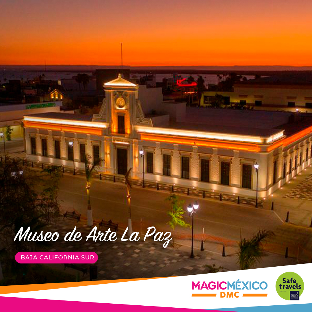 MagicMexicoDMC's tweet photo. El Museo de Arte de B.C.S. 
Mejor conocido como MUABCS📍

Es el primer espacio en territorio sudcaliforniano para recibir montar y mostrar Arte Moderno y Contemporáneo 🎭🎨🖼

📲Sigue nuestras redes sociales: @magicmexicodmc 

 #bajasur #muabcs #ViveloConMagicMéxicoDMC 
   #lapaz https://t.co/vwqMG7uWX6