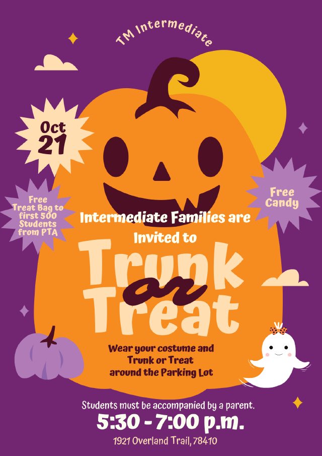 Don’t forget to send in your candy donations