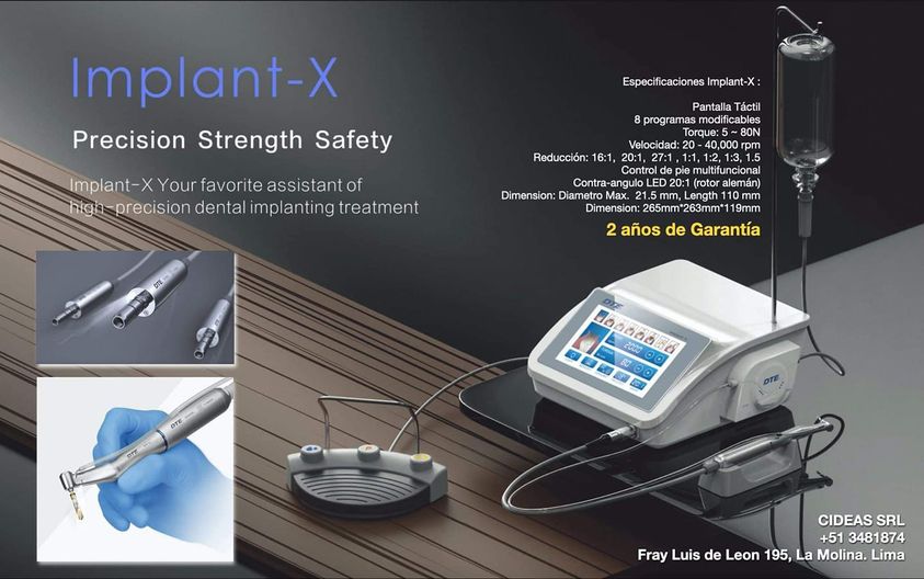 DentiumT's tweet photo. Amigos odontólogos 
Tenemos un motor para ti #IMPLANT_X
💎Táctil, Preciso, Seguro, Fuerte💎
✅Consulta con nuestros asesores comerciales
+51 919471604
#cideas #odontologia #dentiumcideas #dentium #dentalimplants https://t.co/QSlD3jgql5