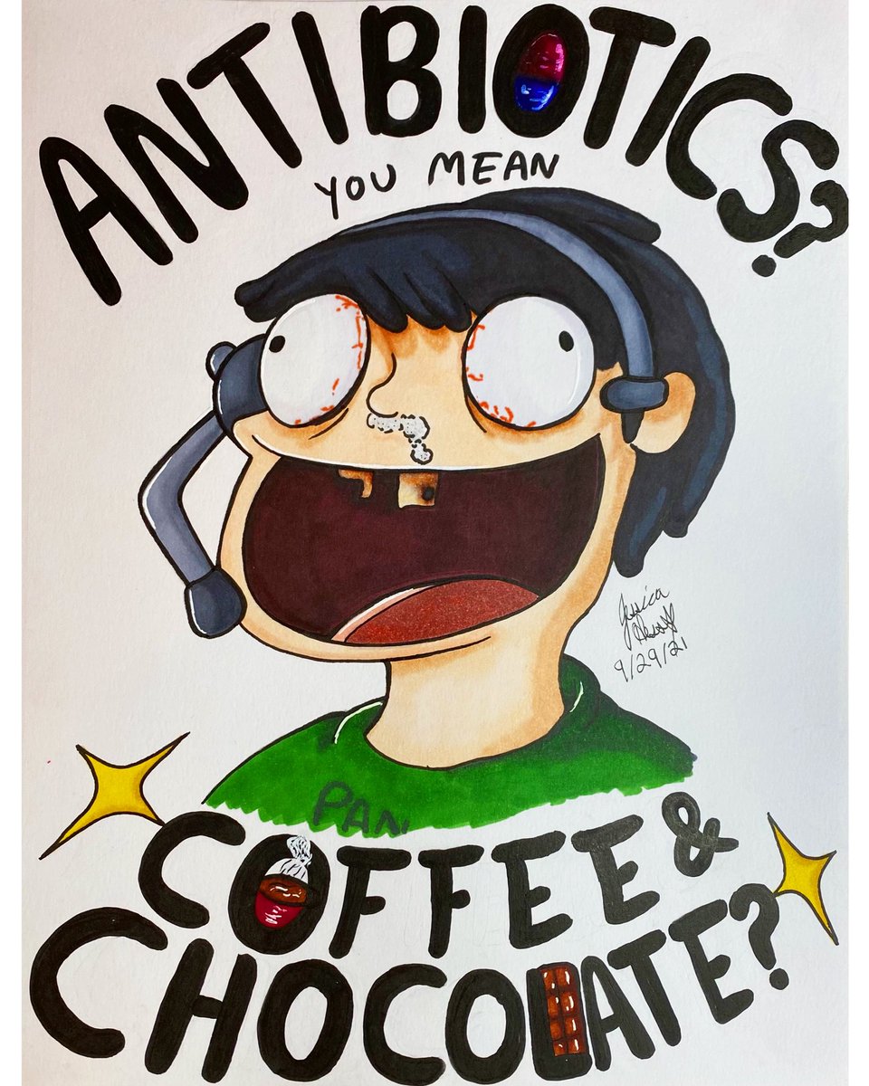 kissnationart's tweet photo. “Antibiotics? You mean ✨Coffee and Chocolate?✨
Here’s a sugar high @DaithiDeNogla that @Terroriser wanted to see after a gartic phone session 😂
•
#art #artist #drawing #daithidenogla #theterroriser #terroriser #vanoss https://t.co/H388u4fa82