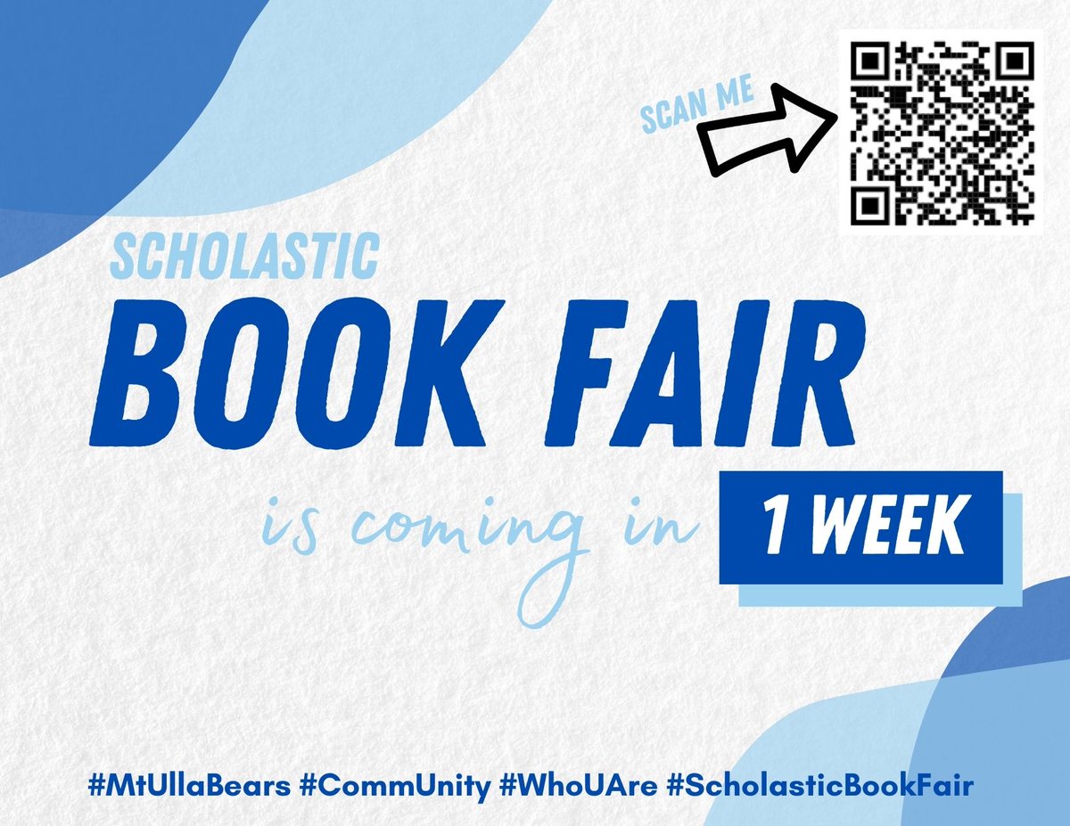 Book Fair starts Tuesday, October 5th!