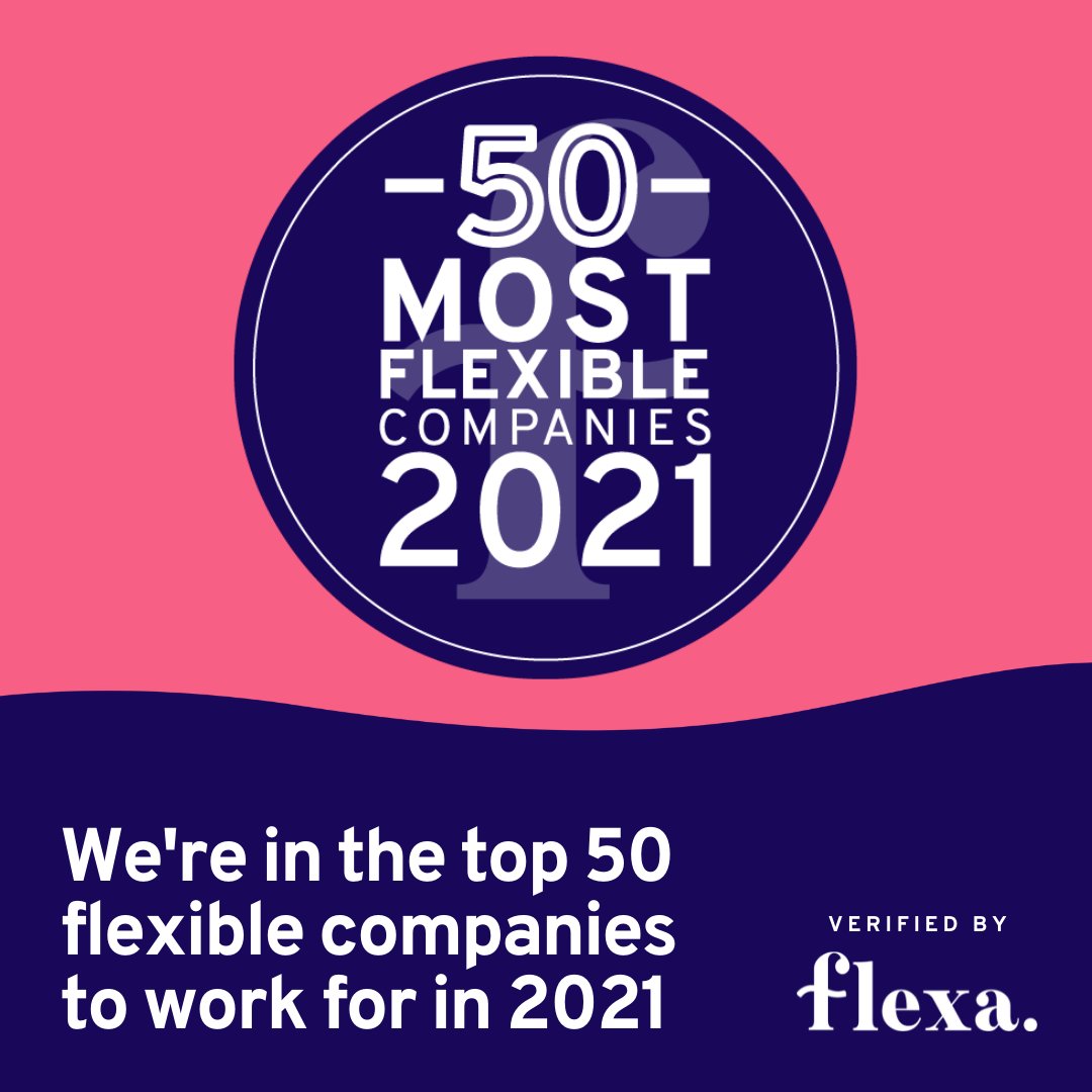 workboldly's tweet image. Amazing news! Boldly has just been named one of @Flexa_careers's 50 Most Flexible Companies of 2021! 🎉

We're proud to offer every team member:
✔️Flexible hours
✔️Competitive pay
✔️100% #remote/#WFH
✔️Ongoing mentorship
✔️Collaborative team environment
... and more!