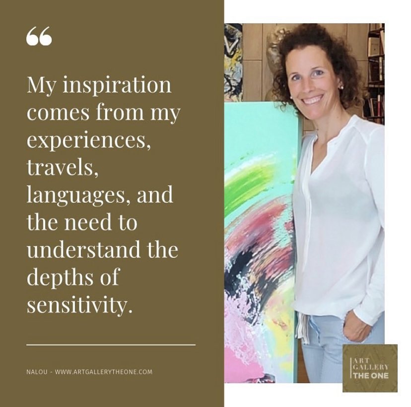 gallerytheone's tweet photo. “My inspiration comes from my experiences, travels, languages, and the need to understand the depths of
sensitivity.” - Nalou. (https://t.co/17N1N85DcH)
#nalou #nalouart #ArtLovers #artcollector #artgallery #acrylicpainting #acryliconcanvas #oilpainting #oiloncanvas https://t.co/eDPMXAKLrm