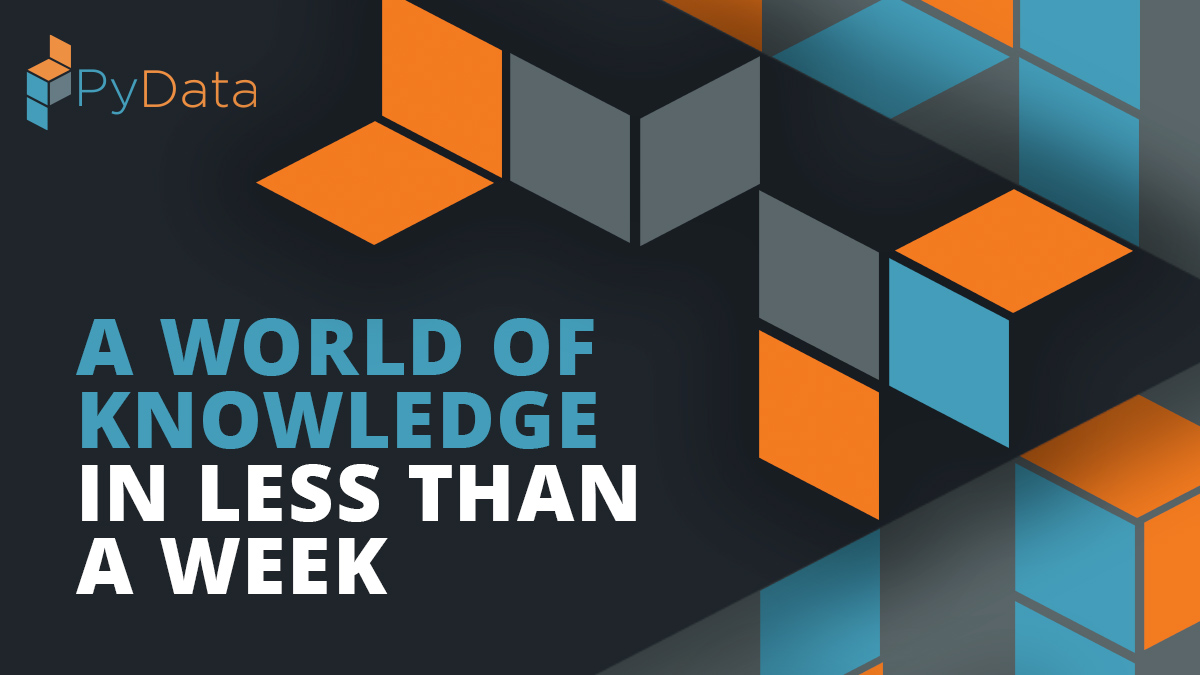 The big one is back: PyData Global 2021 is coming Oct 28-30. We can't wait to see and chat with the world's most interesting innovators once again.

Want to meet the community? Get your tickets now: pydata.org/global2021/tic…