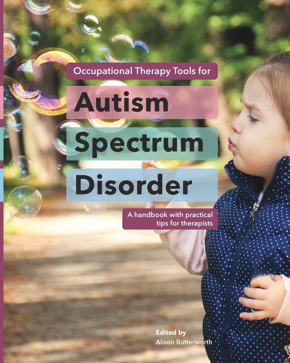 theautismnews's tweet image. Occupational Therapy Tools for Autism Spectrum Disorder #autistic #book - More info:  amzn.to/3CLFiuw